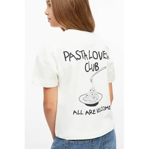 s.Oliver T-shirt met backprint wit, foto 7