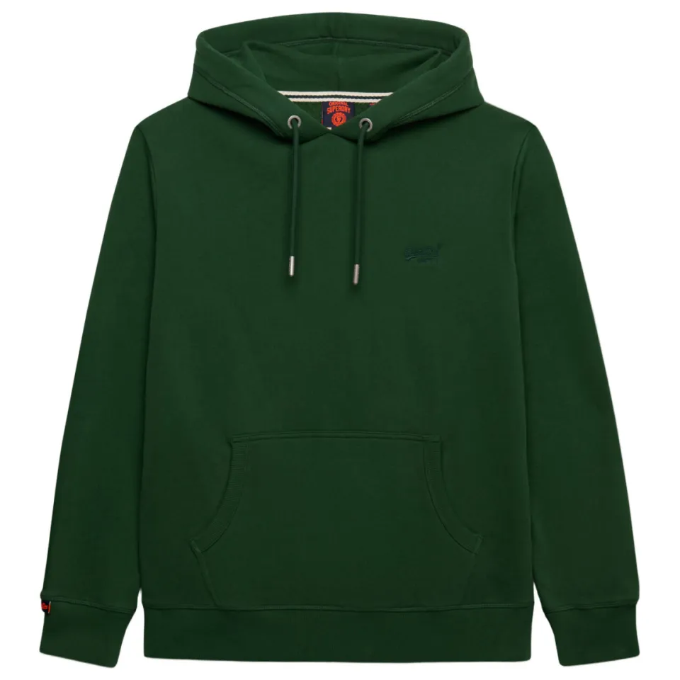 Superdry regular fit hoodie - groen, foto 2