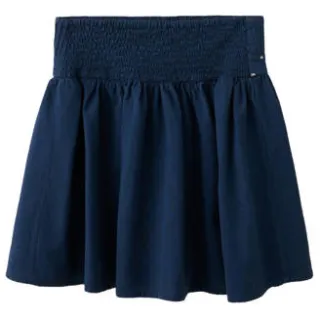 Mango Kids korte A-lijn rok met studs marineblauw, foto 3