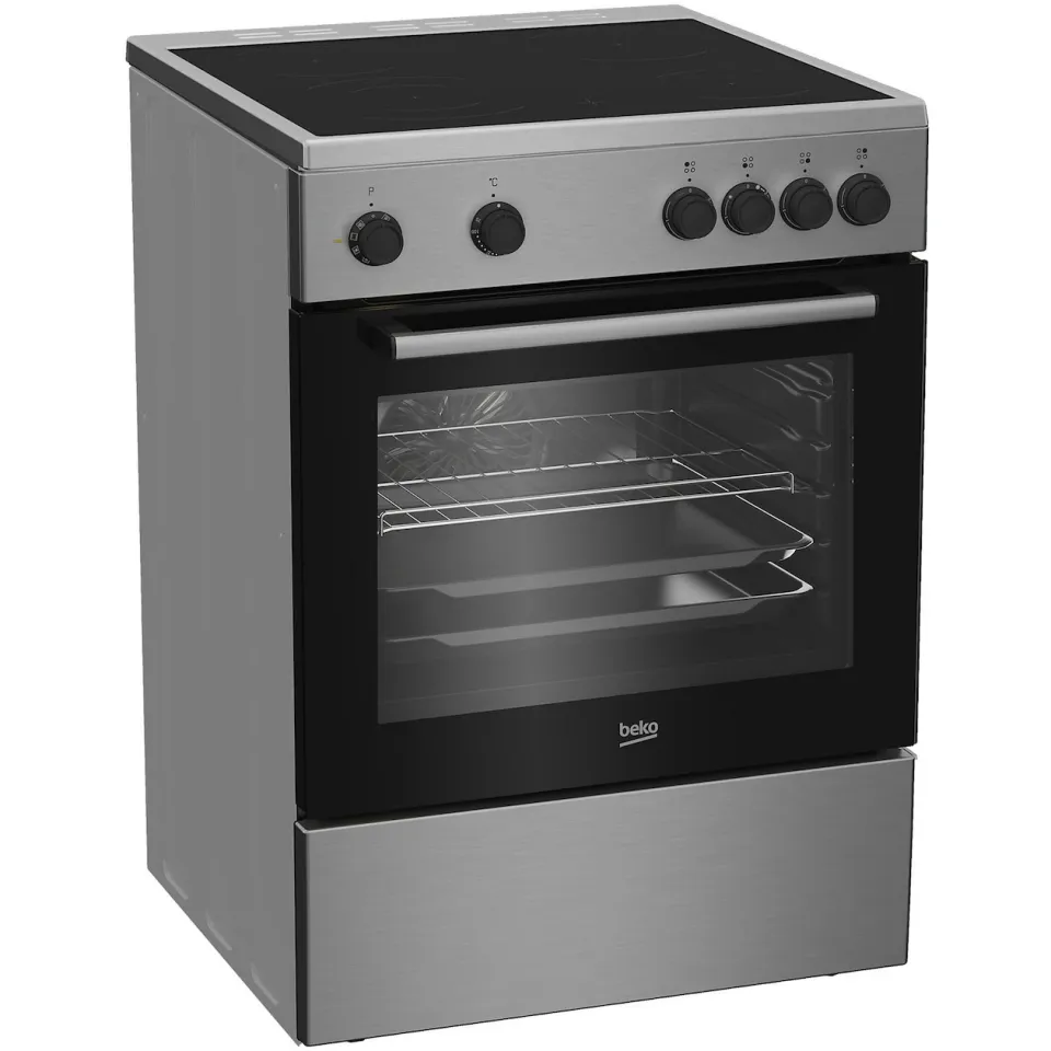 Beko FBM6701X keramisch fornuis inox, foto 3