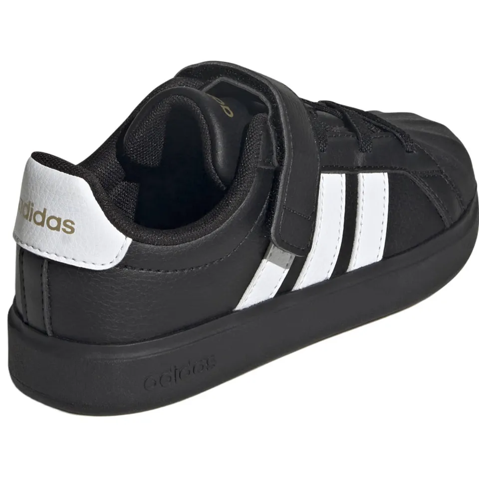Adidas Streettalk sneakers zwart wit, foto 6