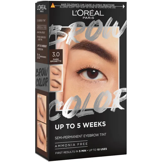 L'oréal Paris Brow Color wenkbrauwverf - 3.0 Dark Brunette - 30 ml