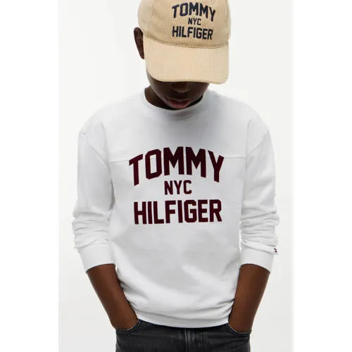 Tommy Hilfiger longsleeve met logo wit, foto 5