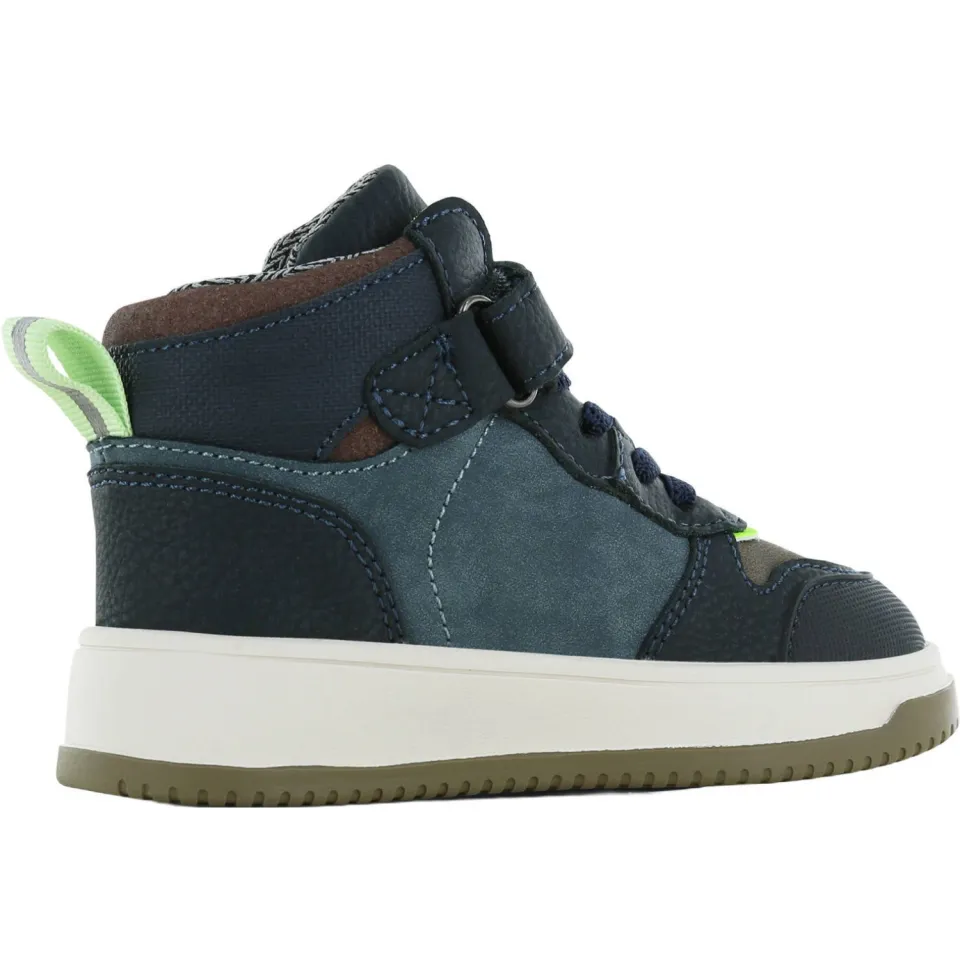 Shoesme hoge sneaker donkerblauw donkerblauw/groen, foto 6