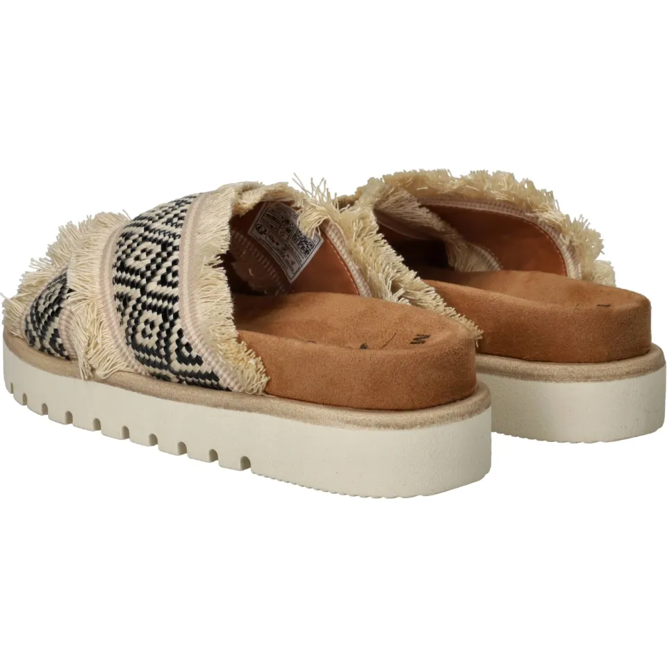 Mustang Slippers Dames Beige, foto 6