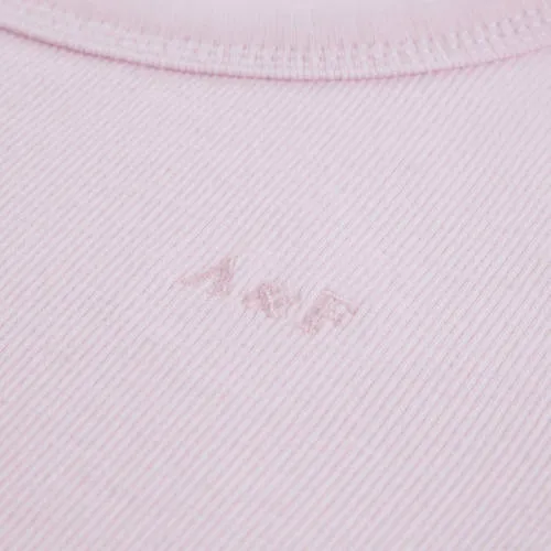Abercrombie & Fitch T-shirt lichtroze, foto 4