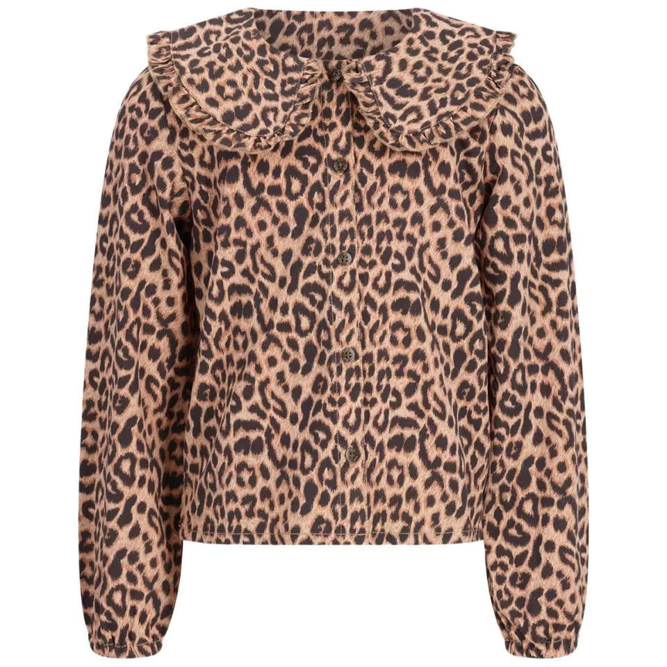 Like Flo Celine blouse panterprint bruin, foto 2