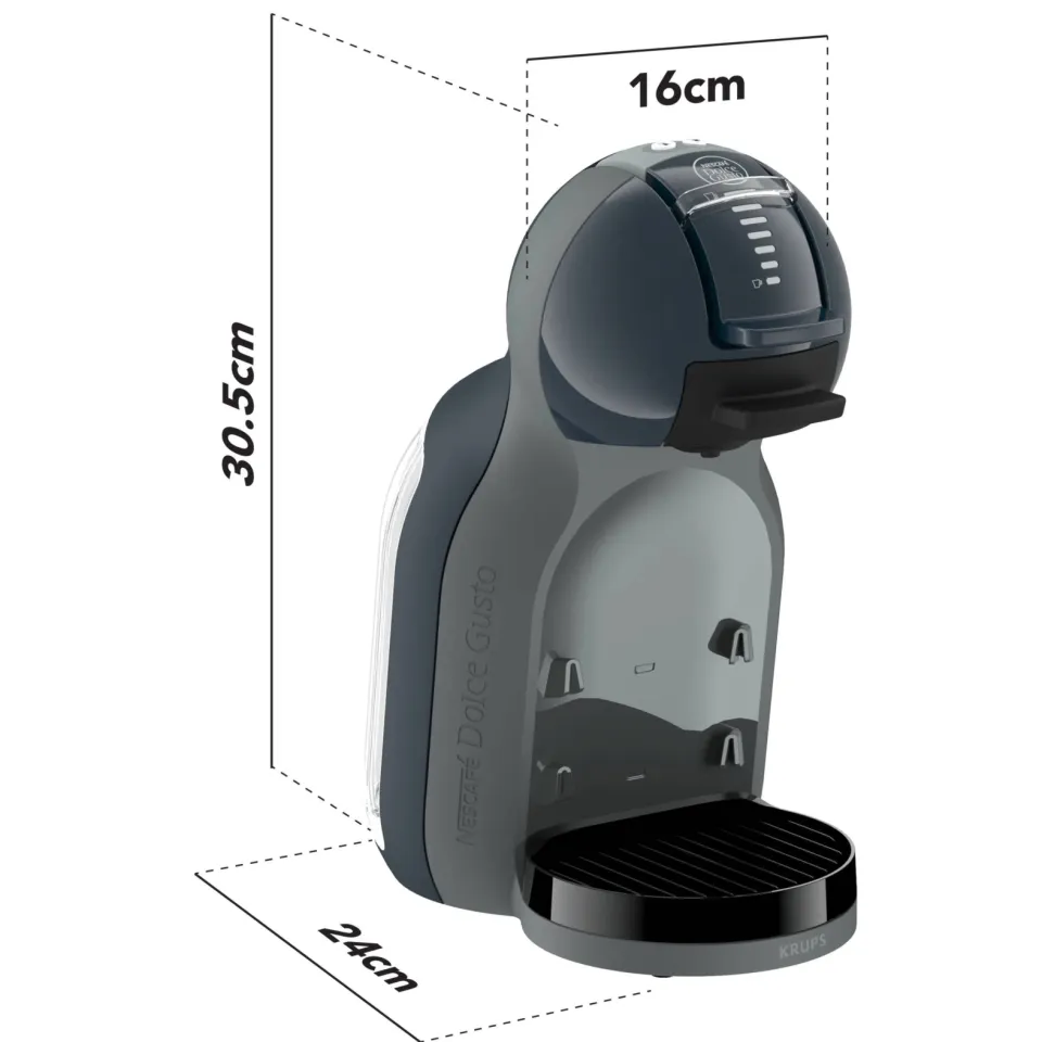 Krups Dolce Gusto Mini Me 2 KP143B espressoapparaat grijs, foto 8