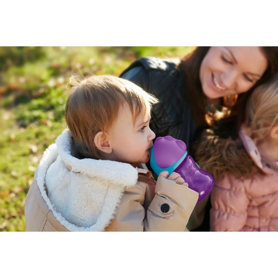Philips AVENT Rietjesbeker 200 ml 9M+ Paars SCF796/02, foto 3