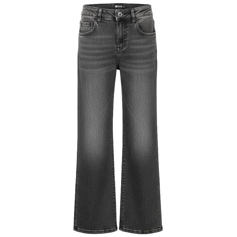 No Way Monday ripped wide leg jeans - denim dark grey, foto 3