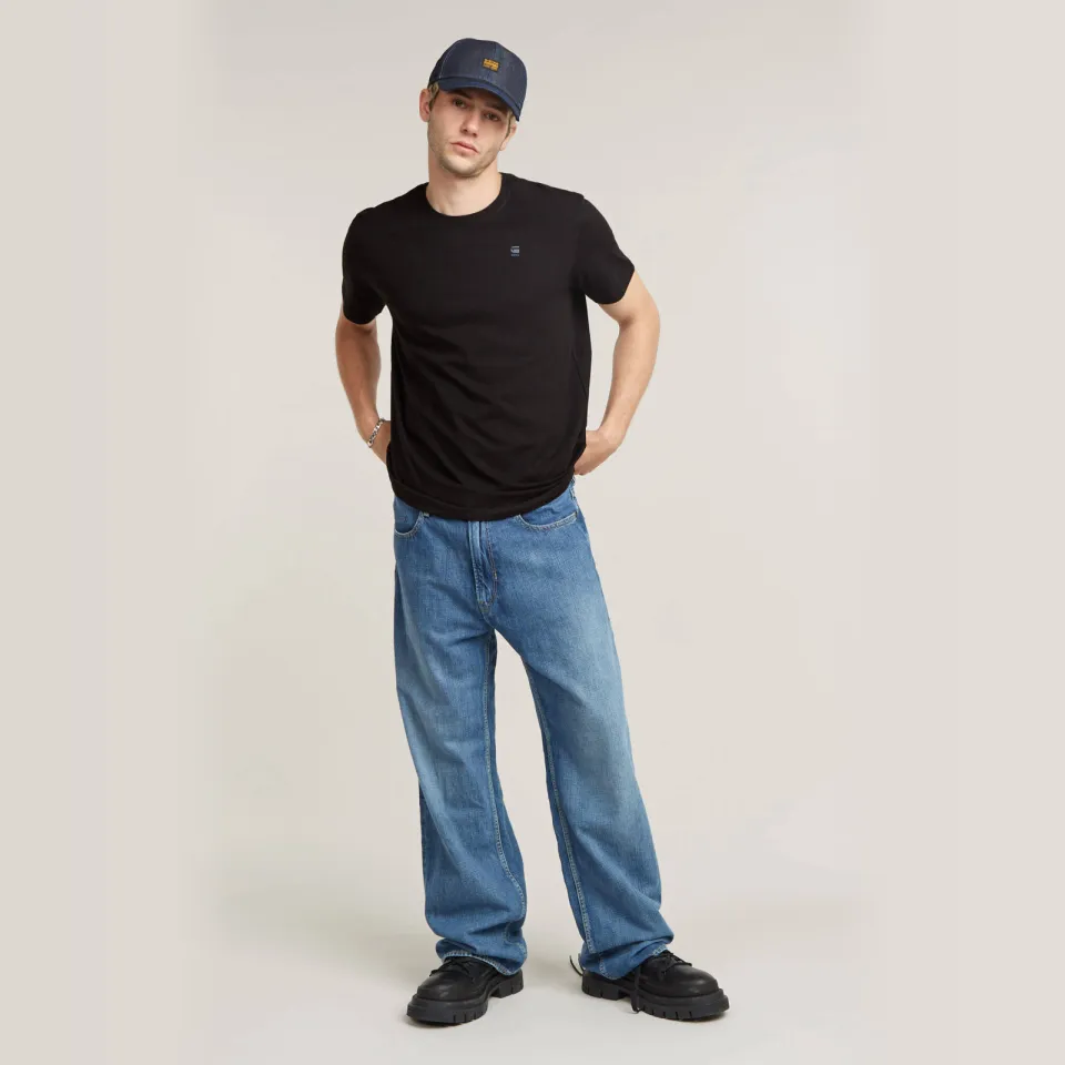G-Star T-shirt van katoen zwart