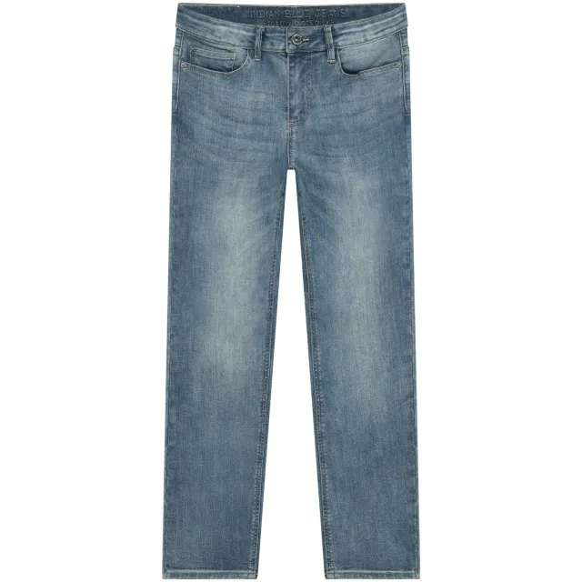 Indian Blue Jeans straight leg jeans - medium denim, foto 2