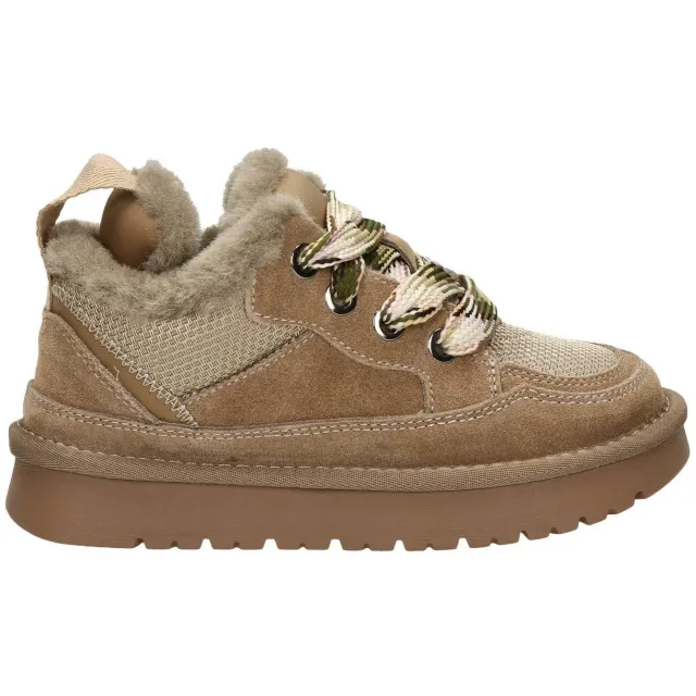 Nelson Kids suède sneakers - taupe