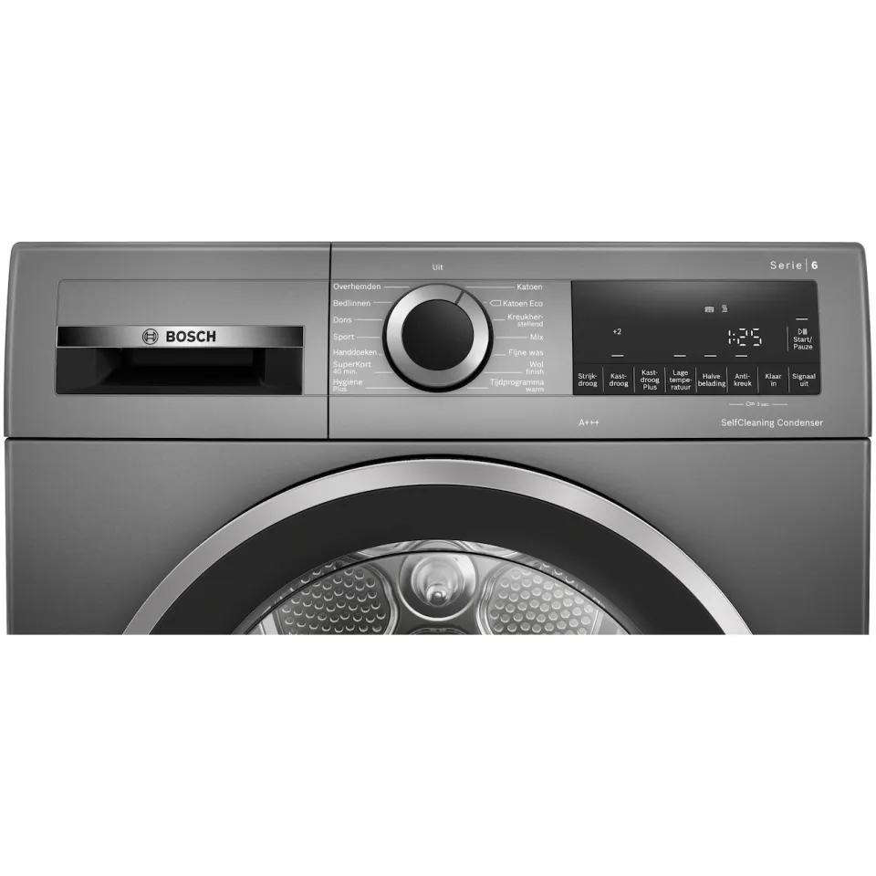 Bosch WQG235DINL warmtepompdroger grijs, foto 2