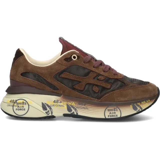 Premiata Moerund lage sneakers bruin