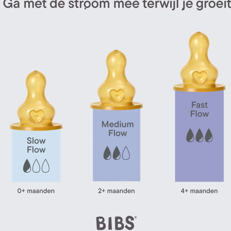 Bibs glazen babyfles 120 ml sage, foto 3