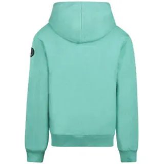 No Way Monday rechtvallende hoodie met tekst - turquoise, foto 3