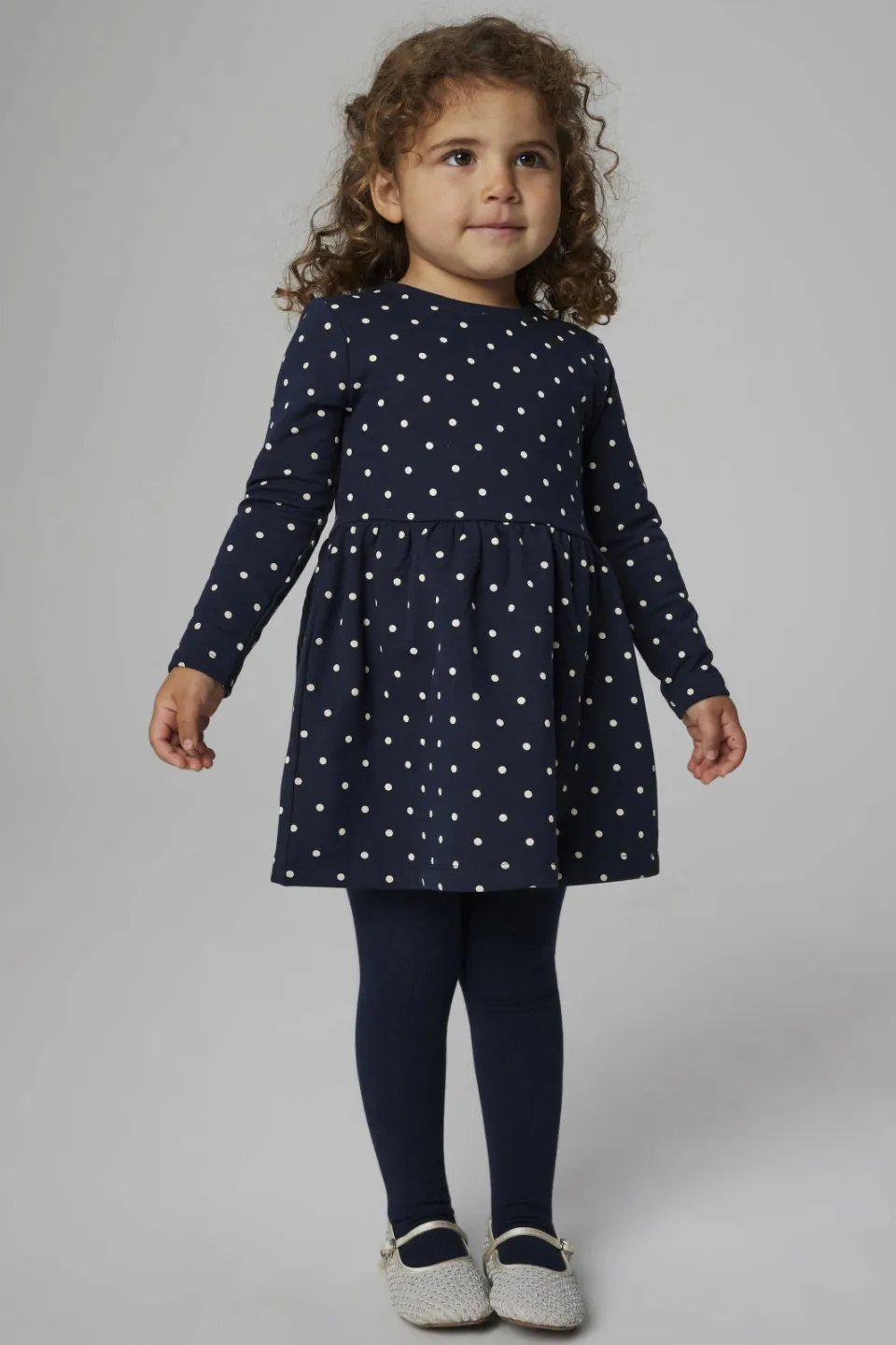 NAME IT MINI a-lijn jurk donkerblauw, foto 3