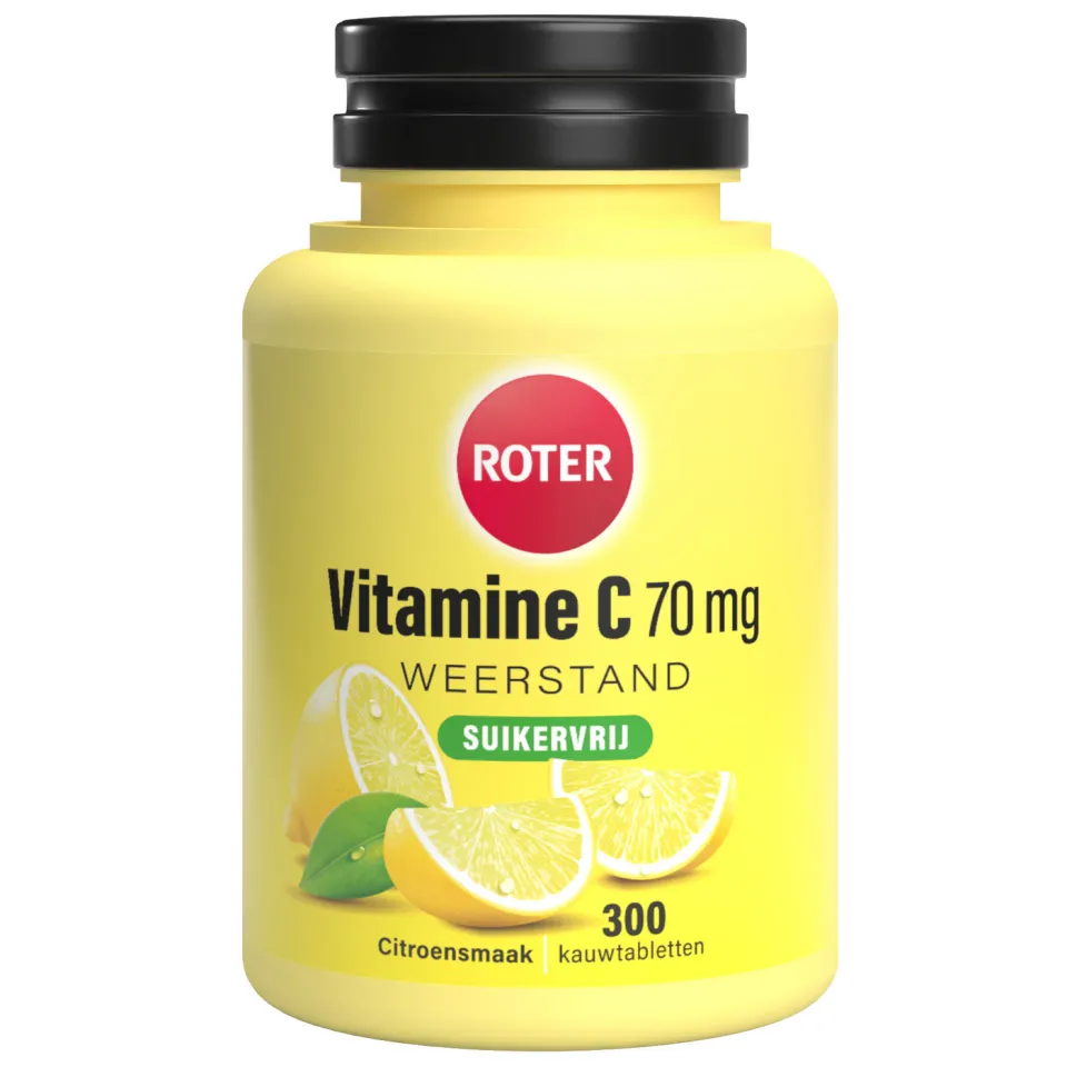 Roter Vitamine C 70 mg suikervrije kauwtabletten