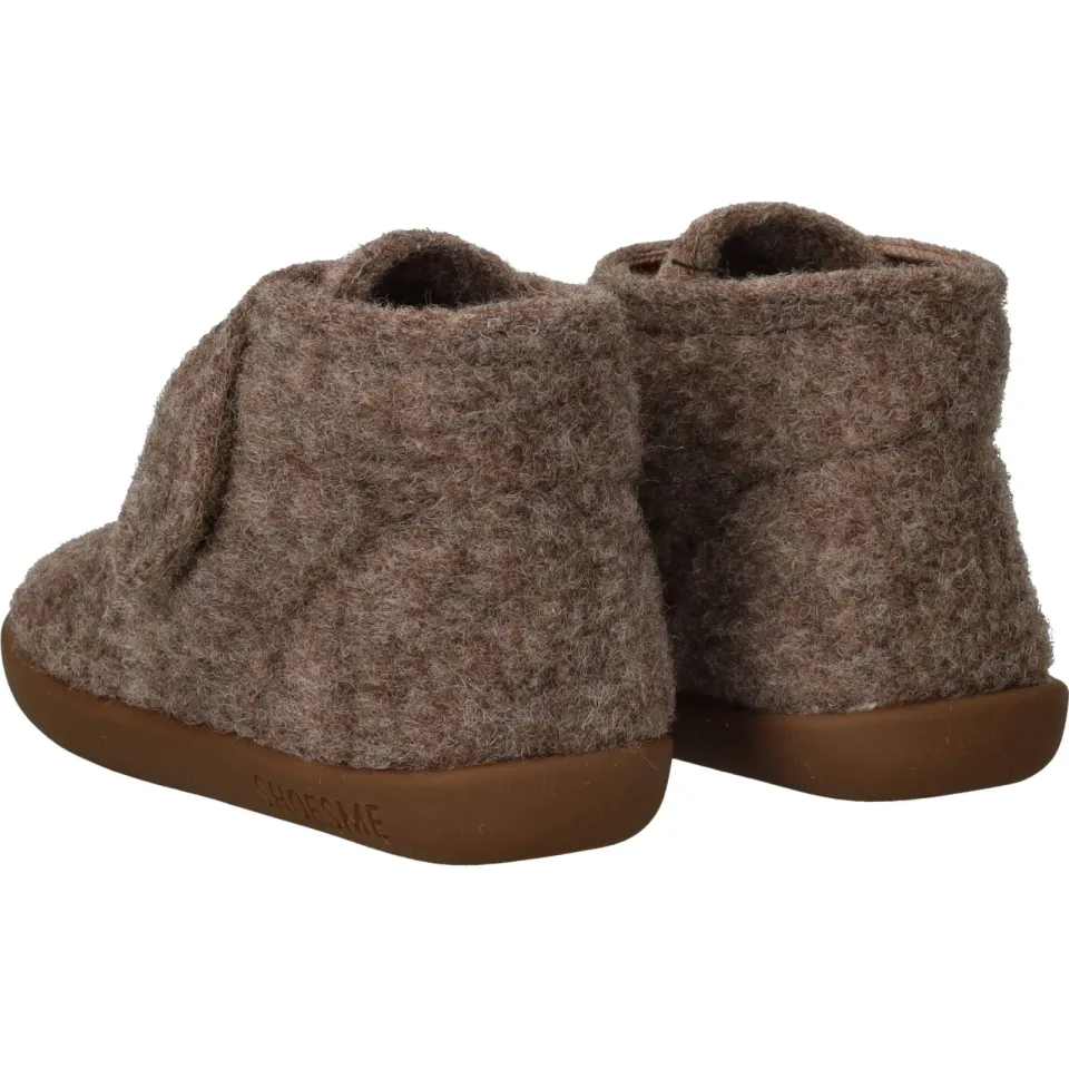 Shoesme House Shoe pantoffels taupe, foto 5