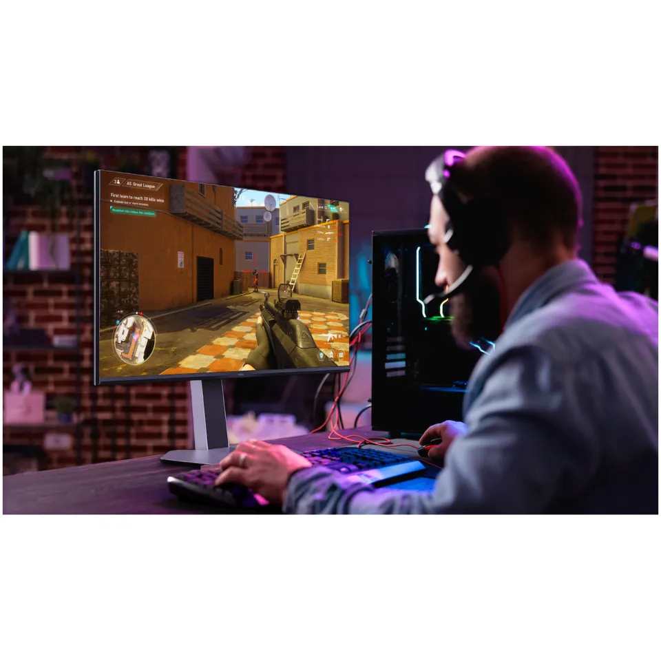 TCL 32G64 gamingmonitor grijs, foto 3