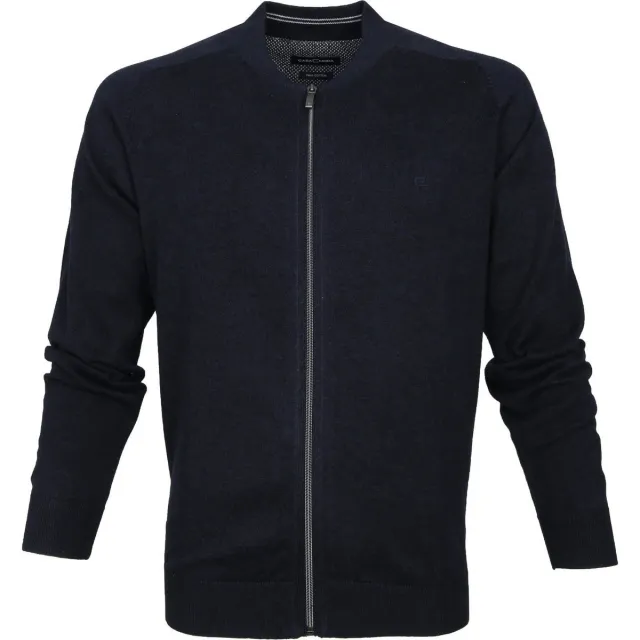 Casa Moda Vest Casamoda Vest Zip Navy