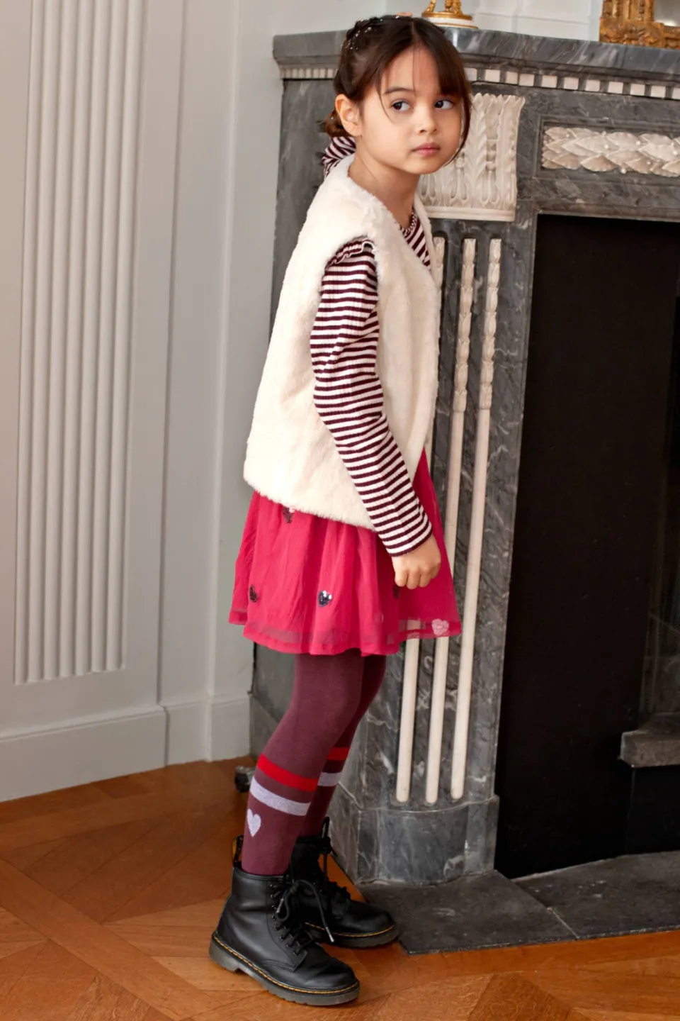 Jubel gilet - wit Offwhite
