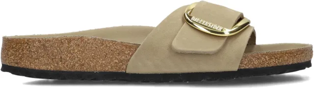 Birkenstock Madrid Big Buckle slippers beige, foto 2
