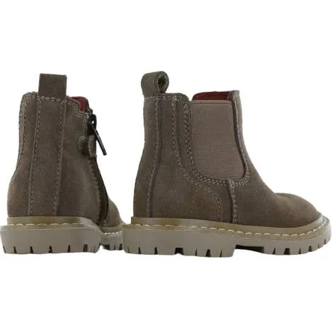Shoesme suède enkelboots met profielzool - kaki, foto 3