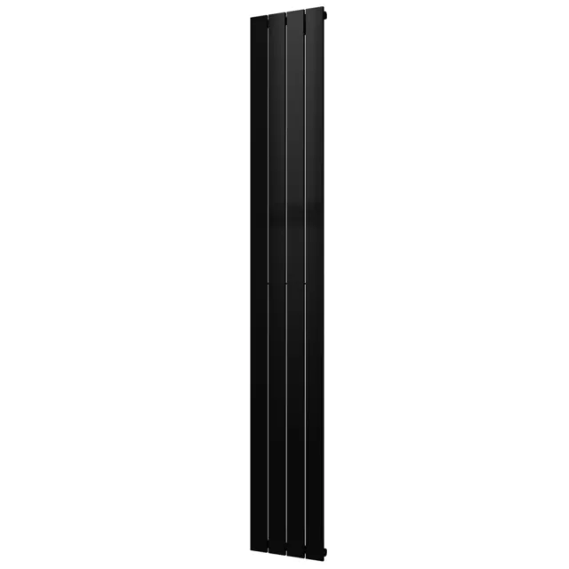 Plieger Designradiator Plieger Cavallino Retto Enkel 666 Watt Middenaansluiting 200x29,8 cm Zwart