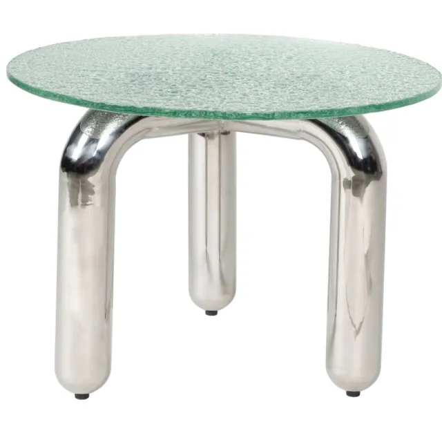 Dutchbone Marly bijzettafel zilver