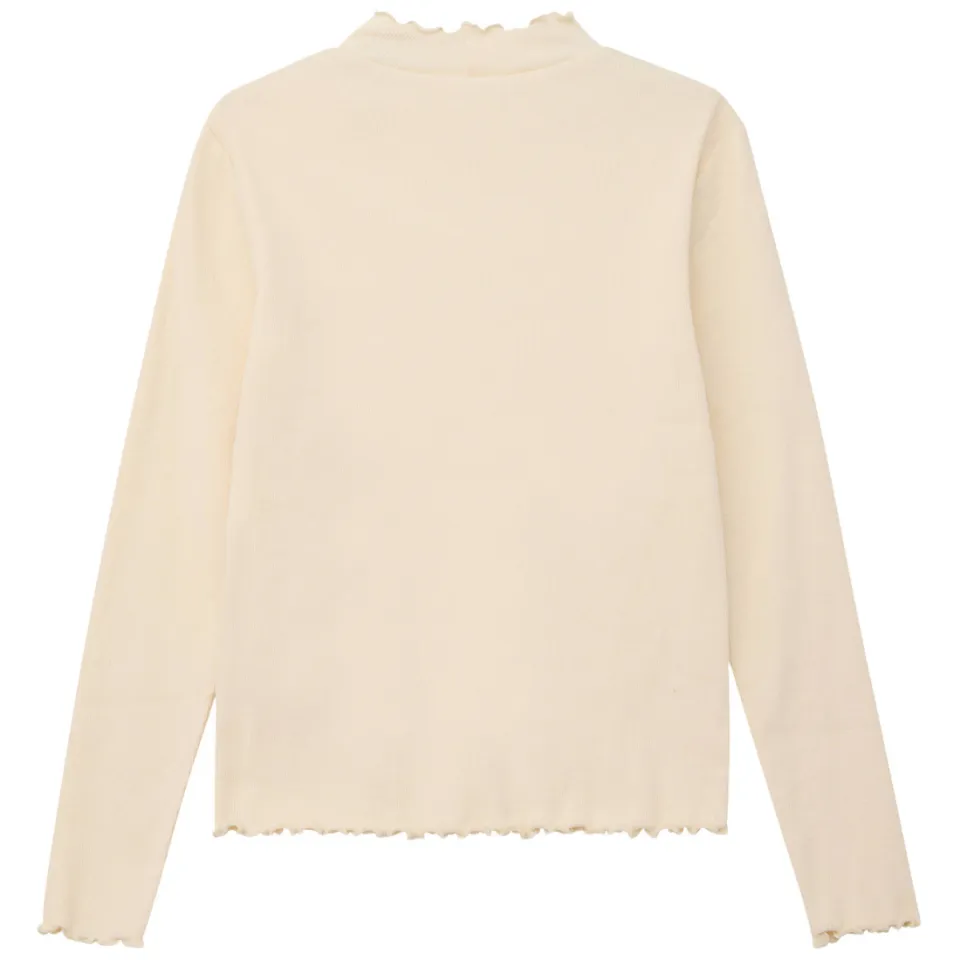 S.Oliver longsleeve met opstaande kraag ecru, foto 5