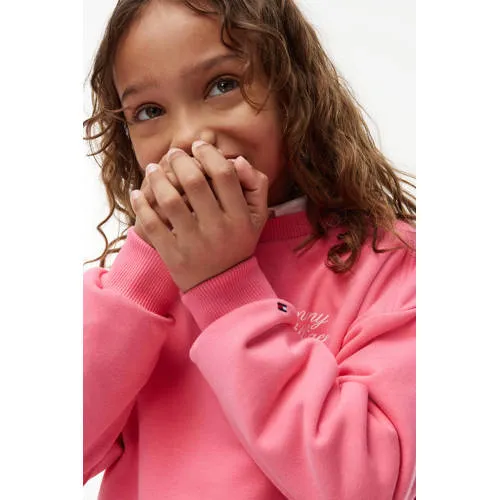 Tommy Hilfiger sweater met tekst - roze, foto 6