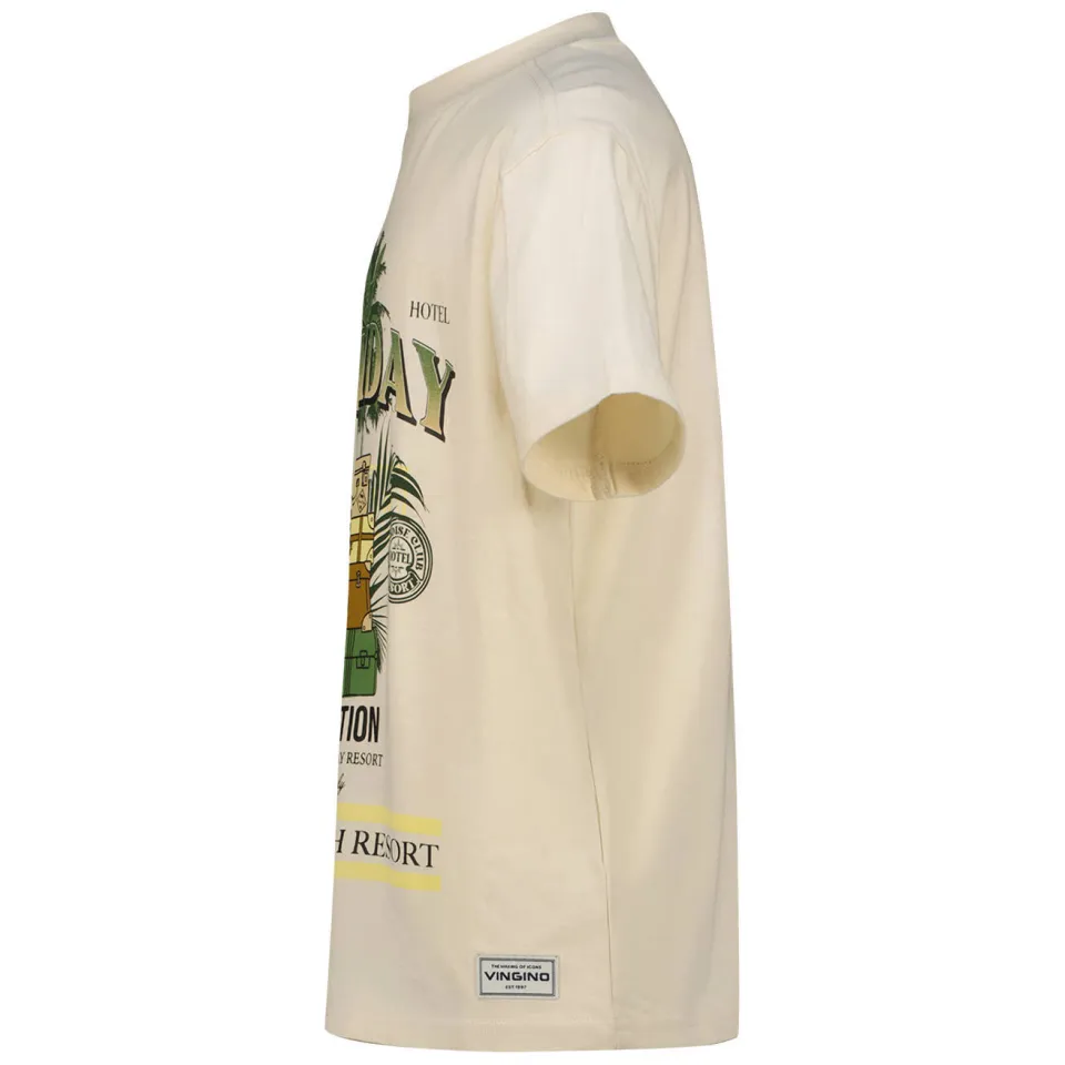 Vingino T-shirt beige met print, foto 5