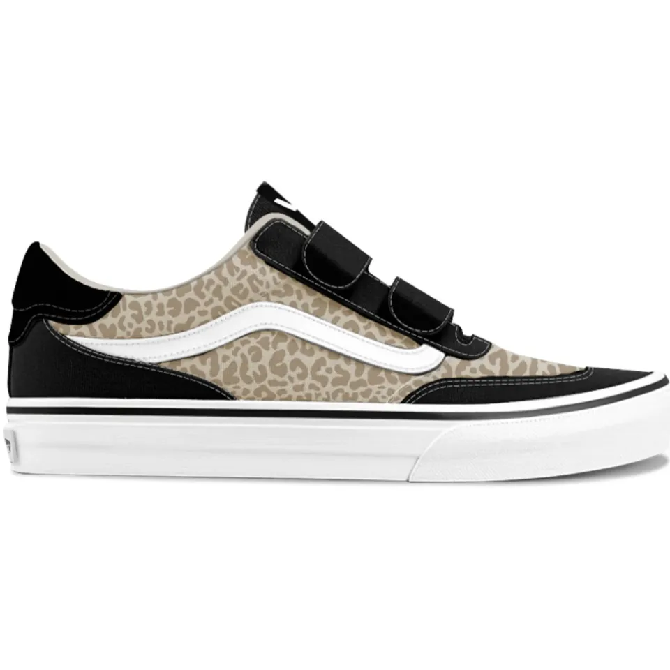 Vans Brooklyn LS V sneaker zwart panterprint, foto 2