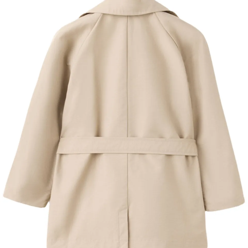 Mango katoenen trenchcoat beige, foto 3