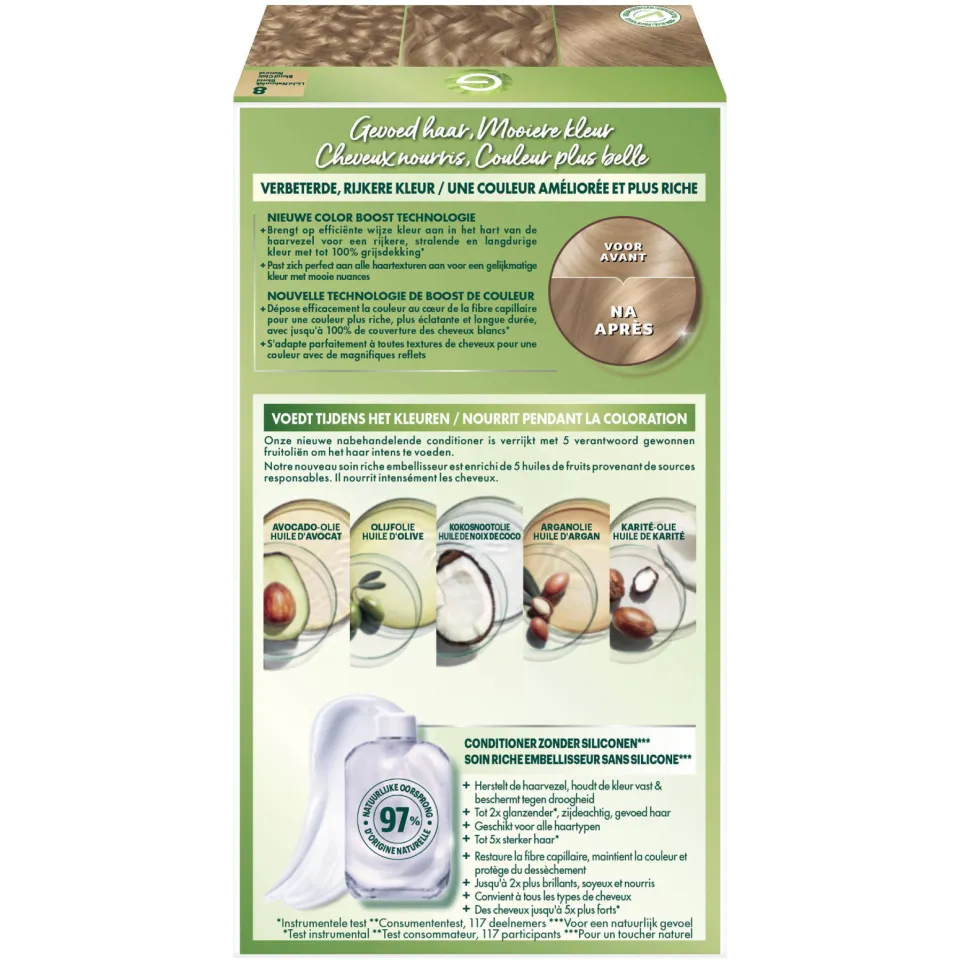 Garnier Nutrisse Ultra Crème haarverf 8 Lichtblond