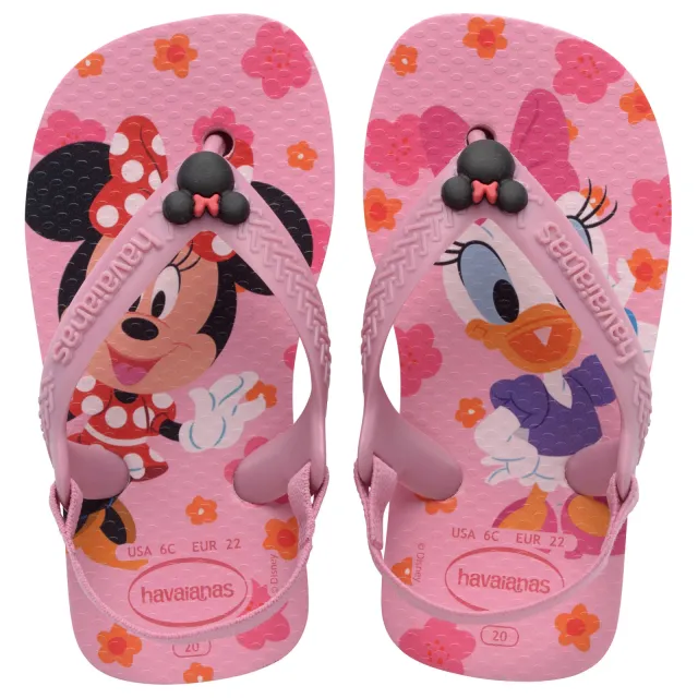 Havaianas teenslippers met hielbandje roze