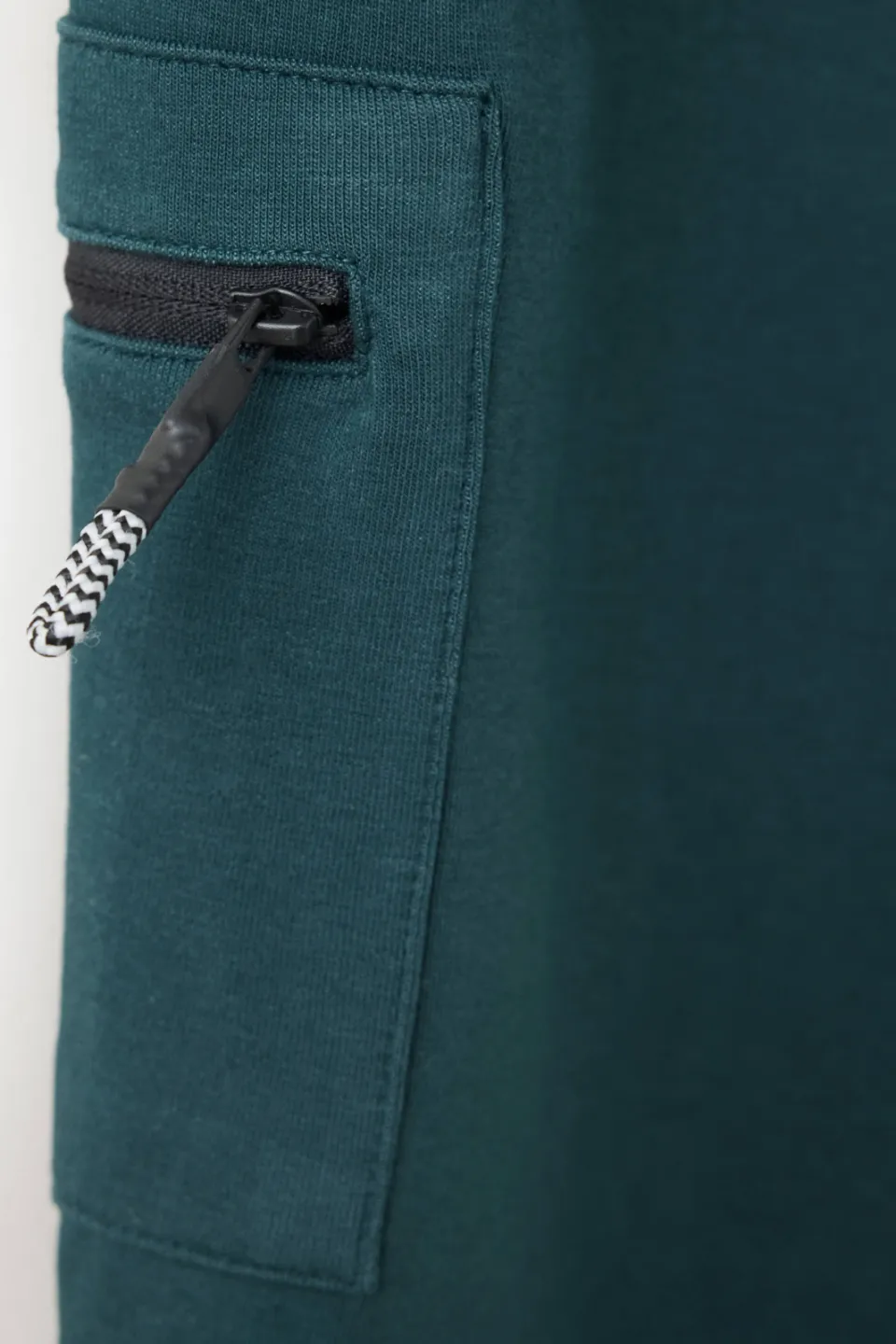 Mango Kids joggingbroek donkergroen, foto 3