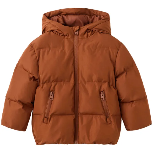 Mango gewatteerde winterjas koper