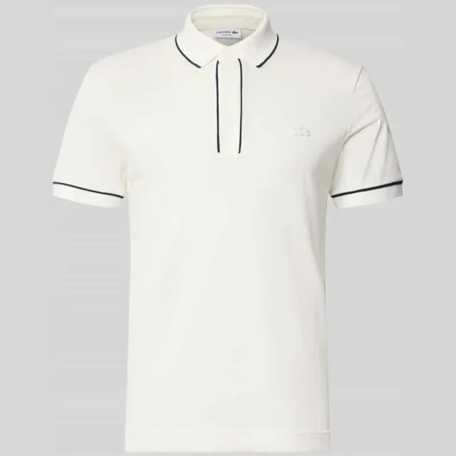 Lacoste regular fit polo wit, foto 2