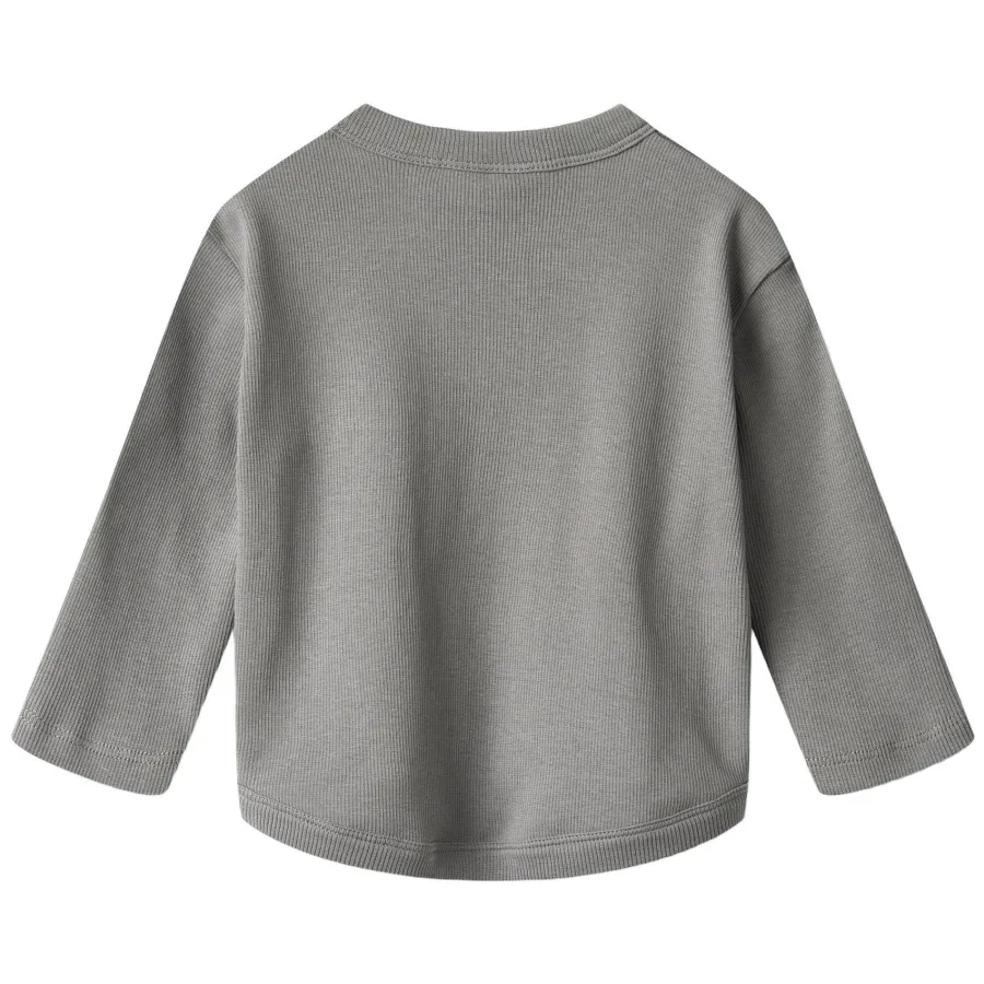 Wheat longsleeve grijs, foto 2