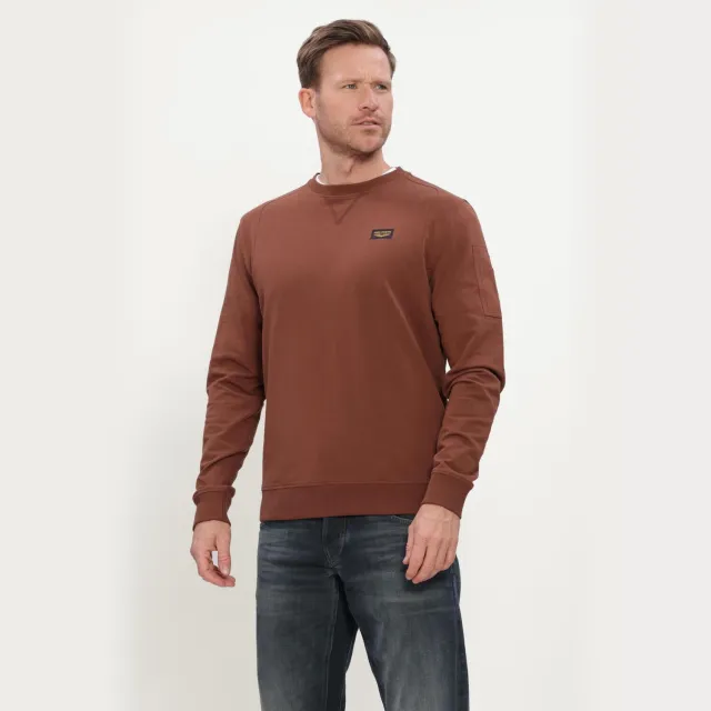 PME Legend Heren Truien & Vesten Crewneck American Classic - Bruin