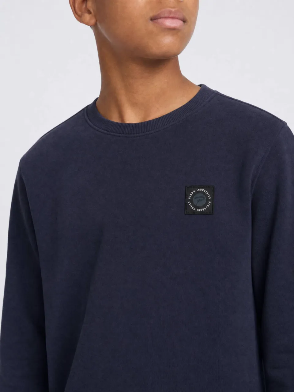 Petrol Industries sweater met logo - donkerblauw, foto 3