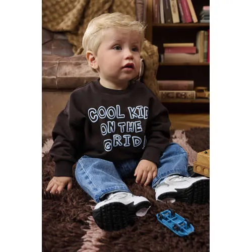 Z8 mini sweater Janoah donkerbruin, foto 5