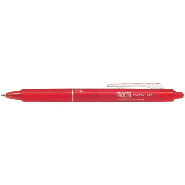 Pilot FriXion Clicker rollerpen medium rood