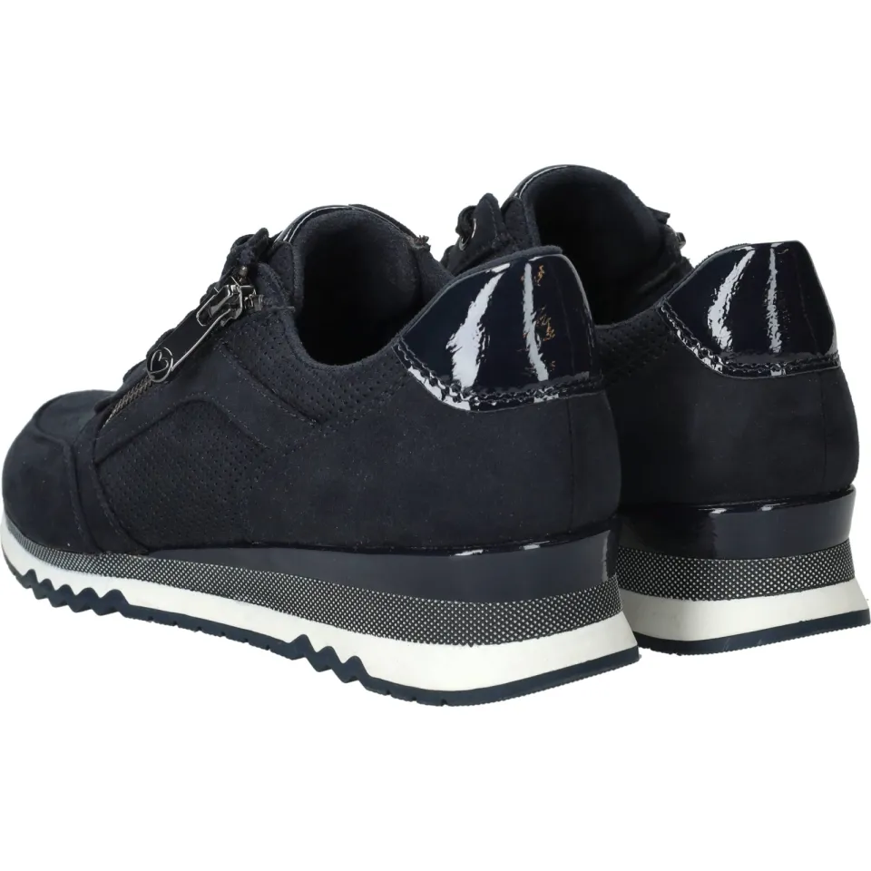 Marco Tozzi sneakers marineblauw, foto 5