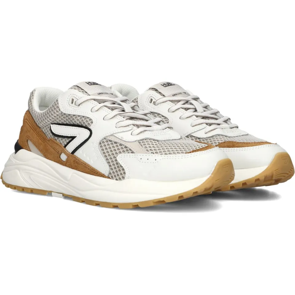 Hub Sneakers Grid-m Wit, foto 3