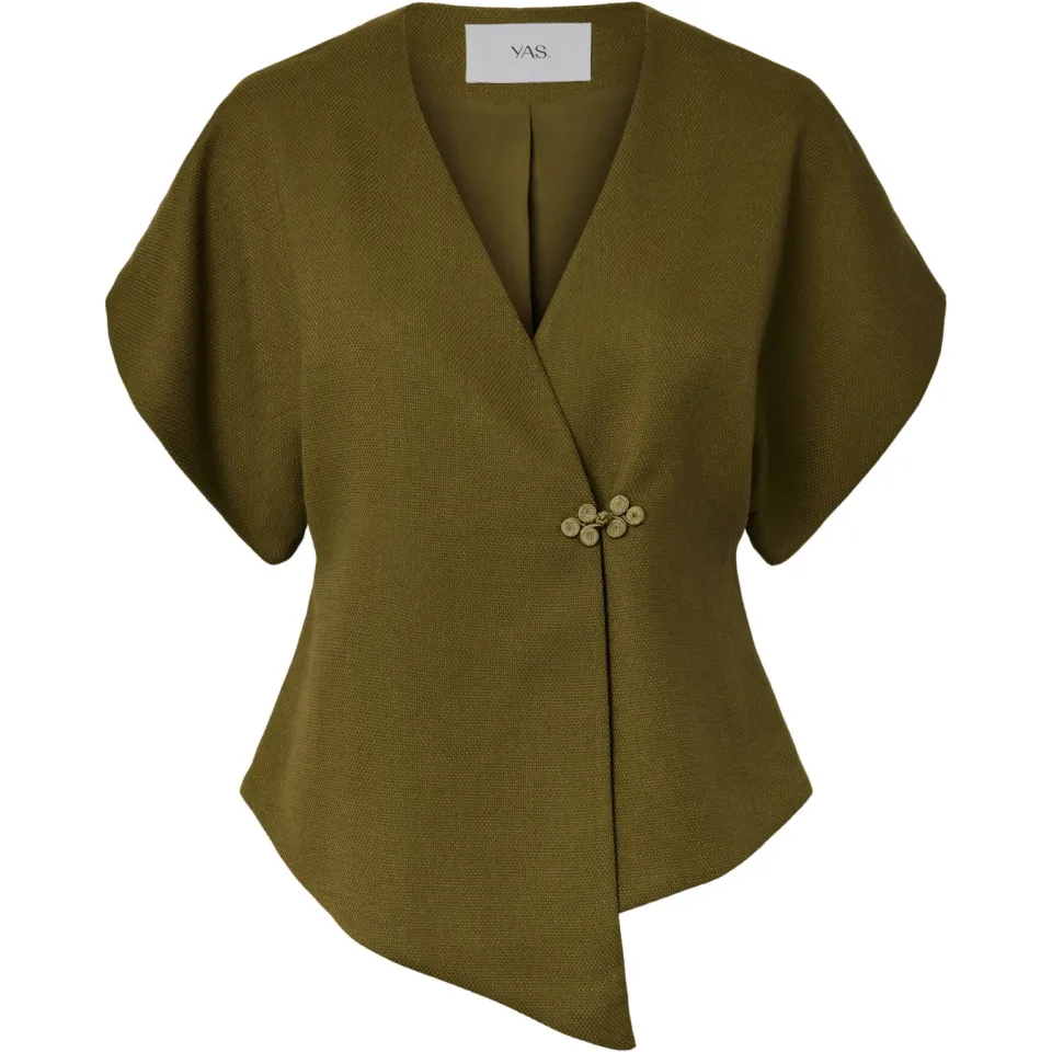 Yas asymmetrische top - groen, foto 2
