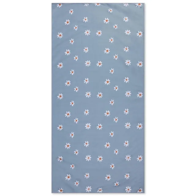 Swim Essentials Daisy Flowers kinderstrandlaken blauw, foto 2